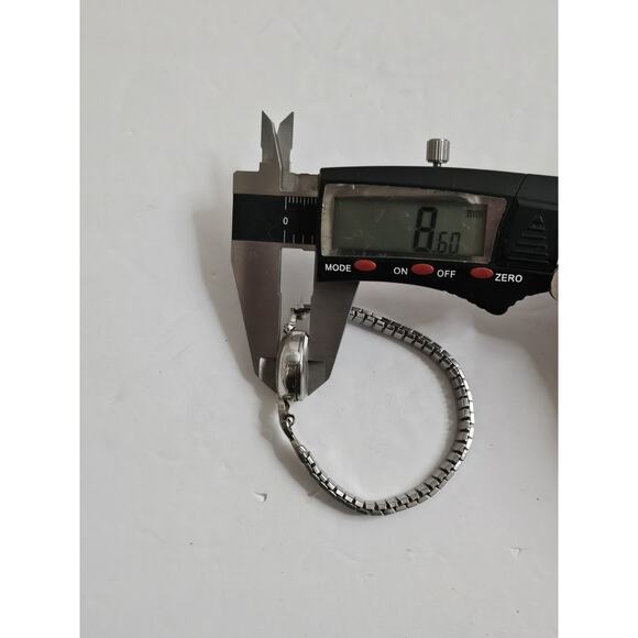 Vintage Ladies Benrus 17 Jewel 2 Diamonds Cocktail Mechanical Wind Watch - Picture 14 of 15